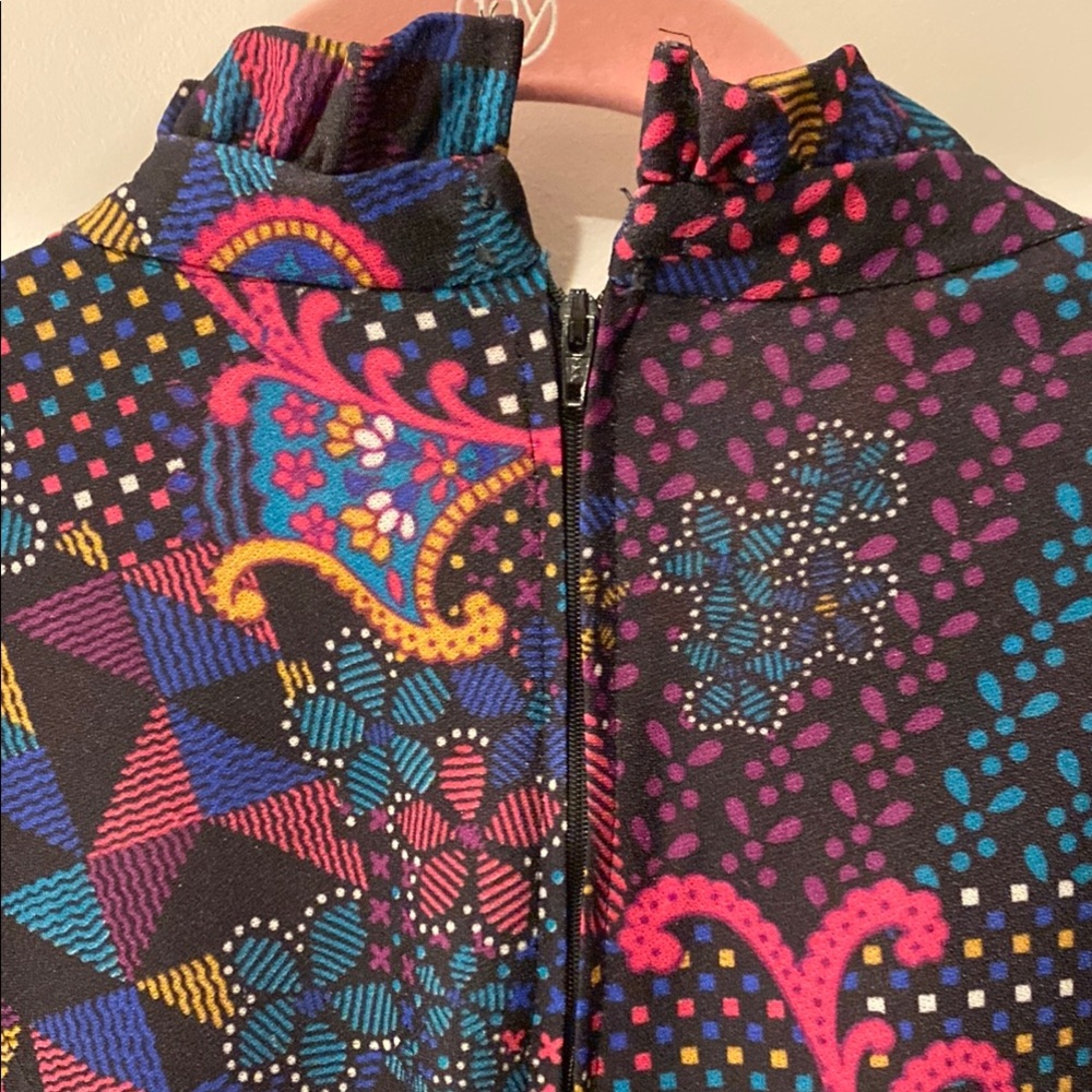 Vintage Patterned Dress - Picture 3 of 5